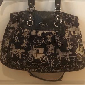 *RARE* horse and carriage Coach bag